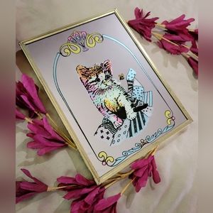 Pastel Kitten Mirror